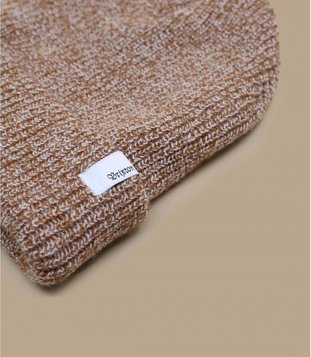 Brixton heather beige beanie.